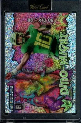 2023 Wild Card Alumination Dino-Night Bo Nix #ADBM1 37/50 Football