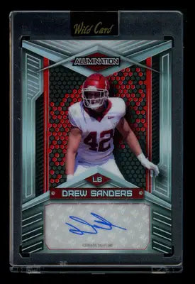 2023 Wild Card Alumination Drew Sanders #AB-44 58/75 Football