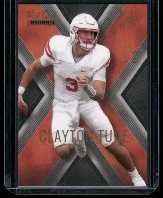 2023 Wild Card National X-Plode Clayton Tune #XPN-11 6/10 Football - Football Card Single