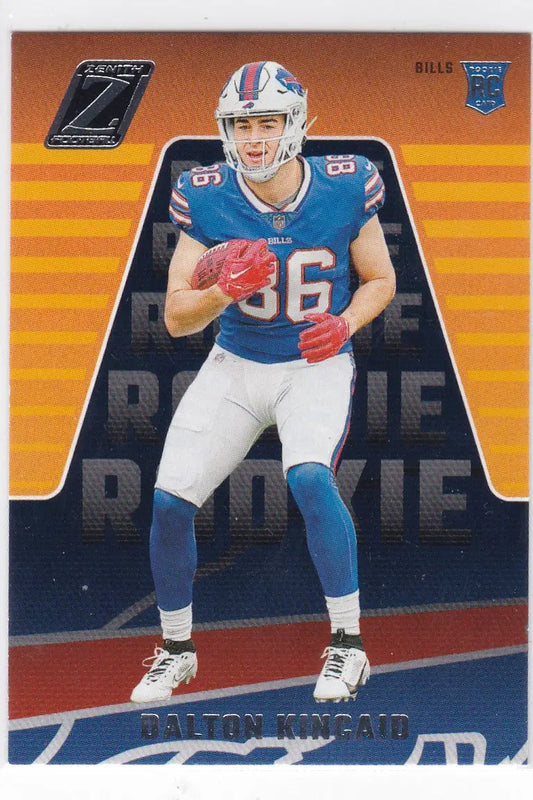 2023 ZENITH #125 DALTON KINCAID ROOKIE- BUFFALO BILLS - Football Card Single