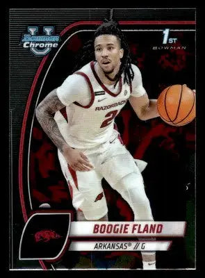 2024-25 Bowman University Chrome #11 Boogie Fland - Basketball Card Single