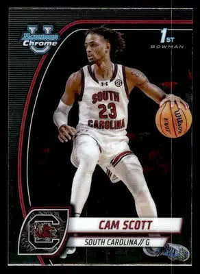 2024-25 Bowman University Chrome #13 Cam Scott - Basketball Card Single