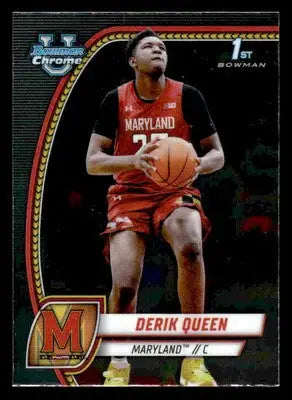 2024-25 Bowman University Chrome #19 Derik Queen - Basketball Card Single