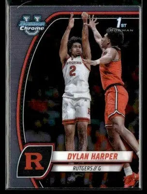 2024-25 Bowman University Chrome #22 Dylan Harper - Basketball Card Single