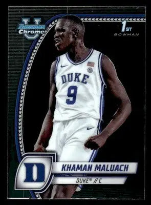 2024-25 Bowman University Chrome #46 Khaman Maluach - Basketball Card Single