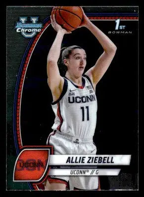 2024-25 Bowman University Chrome #5 Allie Ziebell - Basketball Card Single