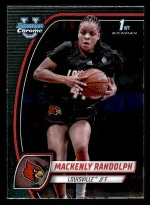 2024-25 Bowman University Chrome #53 Mackenly Randolph - Basketball Card Single
