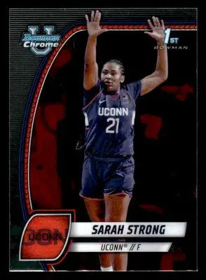 2024-25 Bowman University Chrome #62 Sarah Strong - Basketball Card Single
