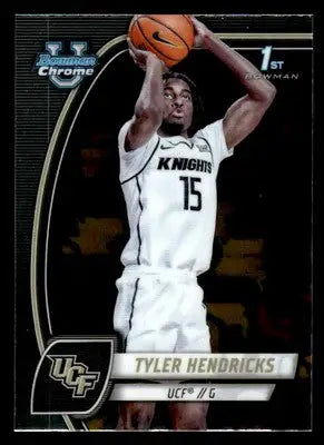 2024-25 Bowman University Chrome #68 Tyler Hendricks - Basketball Card Single