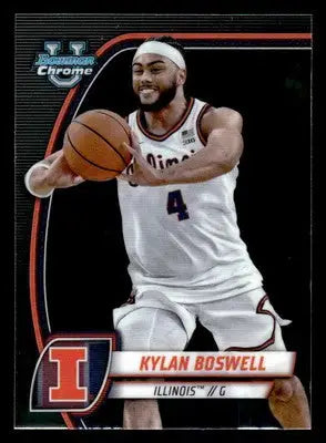 2024-25 Bowman University Chrome #78 Kylan Boswell - Basketball Card Single