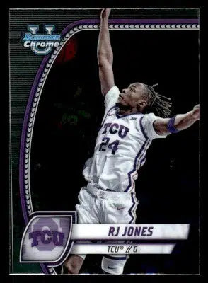 2024-25 Bowman University Chrome #84 RJ Jones - Basketball Card Single