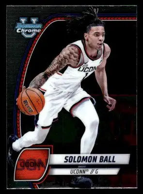 2024-25 Bowman University Chrome #87 Solomon Ball - Basketball Card Single