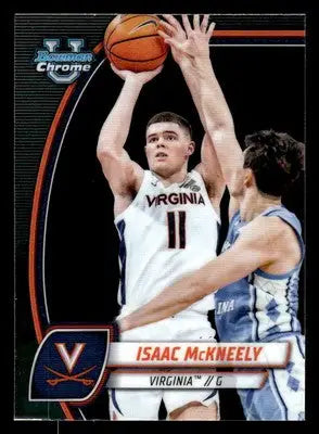 2024-25 Bowman University Chrome #91 Isaac McKneely - Basketball Card Single