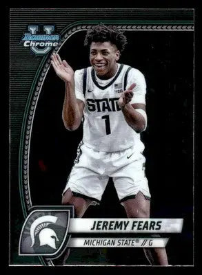 2024-25 Bowman University Chrome #ALT-8 Jeremy Fears - Basketball Card Single