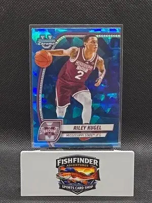 2024-25 Bowman University Chrome Sapphire Edition - Riley Kugel #70 (RC) - Basketball Card Single