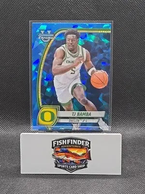 2024-25 Bowman University Chrome Sapphire Edition - TJ Bamba #74 (RC) - Basketball Card Single