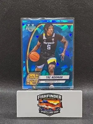 2024-25 Bowman University Chrome Sapphire Edition - Tre Norman #88 (RC) - Basketball Card Single