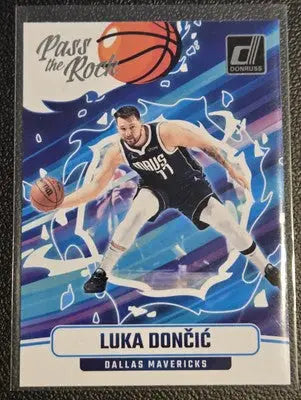 2024-25 Donruss #10 Luka Doncic Pass the Rock - Basketball Card Single