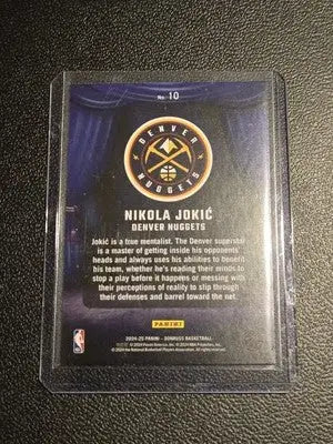 2024-25 Donruss #10 Nikola Jokic Magicians - Basketball Card Single