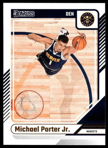 2024-25 Donruss #100 Michael Porter Jr. NM-MT Nuggets ID:81071 - Basketball Card Single