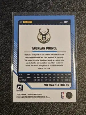 2024-25 Donruss #101 Taurean Prince Storm #/299 - Basketball Card Single