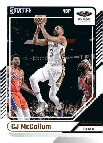 2024-25 Donruss #102 CJ McCollum NM-MT Pelicans ID:81073 - Basketball Card Single
