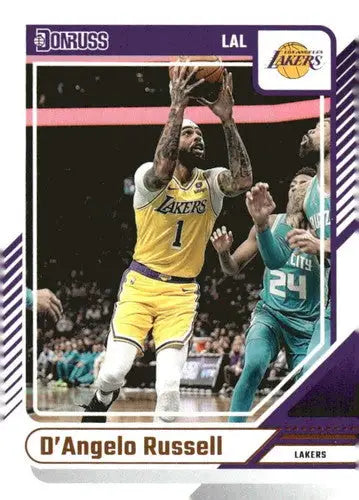 2024-25 Donruss #106 D’Angelo Russell NM-MT Lakers ID:79370 - Basketball Card Single