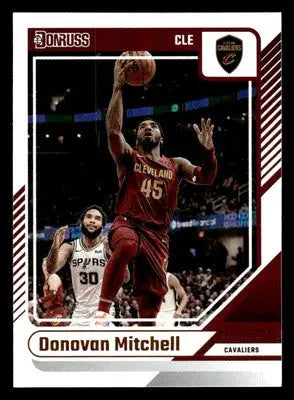 2024-25 Donruss #110 Donovan Mitchell Base Cleveland Cavaliers - Basketball Card Single