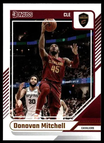 2024-25 Donruss #110 Donovan Mitchell NM-MT Cavaliers ID:81079 - Basketball Card Single