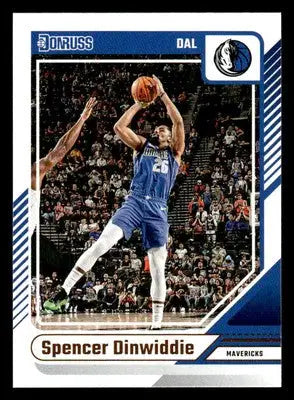 2024-25 Donruss #112 Spencer Dinwiddie Base Dallas Mavericks - Basketball Card Single