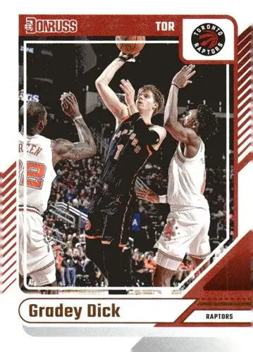 2024-25 Donruss #113 Gradey Dick NM-MT Raptors ID:81080 - Basketball Card Single