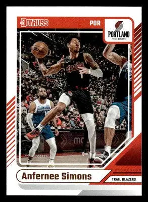 2024-25 Donruss #114 Anfernee Simons - Basketball Card Single
