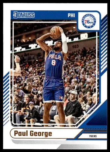 2024-25 Donruss #117 Paul George NM-MT 76ers ID:81083 - Basketball Card Single