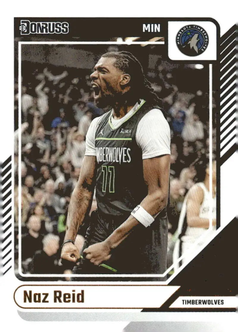 2024-25 Donruss #121 Naz Reid NM-MT Timberwolves ID:81085 - Basketball Card Single