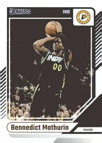 2024-25 Donruss #127 Bennedict Mathurin NM-MT Pacers ID:81089 - Basketball Card Single