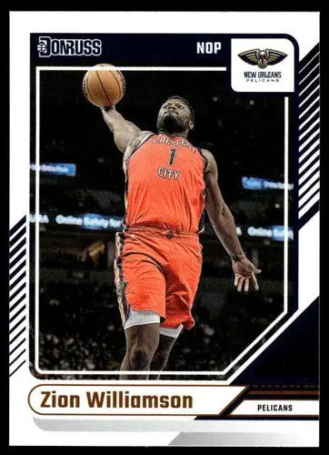 2024-25 Donruss #129 Zion Williamson NM-MT Pelicans ID:81091 - Basketball Card Single
