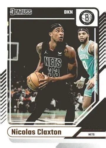 2024-25 Donruss #131 Nicolas Claxton NM-MT Nets ID:81092 - Basketball Card Single