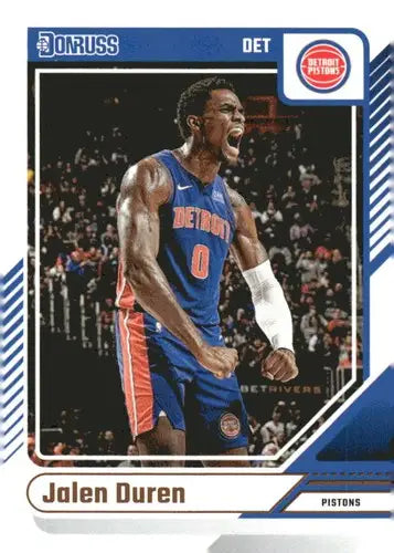 2024-25 Donruss #138 Jalen Duren NM-MT Pistons ID:81095 - Basketball Card Single
