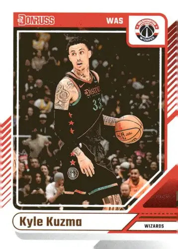 2024-25 Donruss #141 Kyle Kuzma NM-MT Wizards ID:81096 - Basketball Card Single