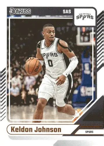 2024-25 Donruss #145 Keldon Johnson NM-MT Spurs ID:81101 - Basketball Card Single