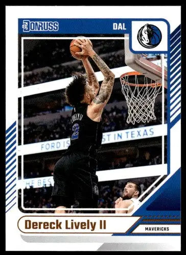 2024-25 Donruss #166 Dereck Lively II NM-MT Mavericks ID:79391 - Basketball Card Single