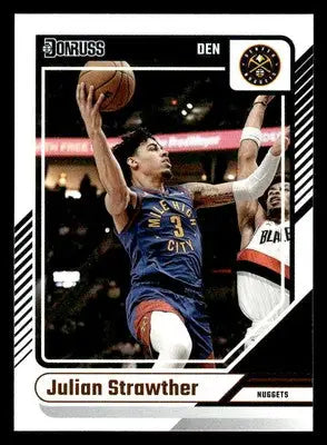 2024-25 Donruss #182 Julian Strawther - Basketball Card Single