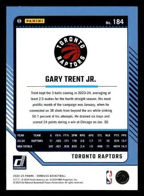 2024-25 Donruss #184 Gary Trent Jr. - Basketball Card Single
