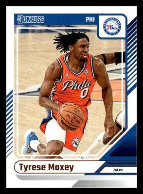 2024-25 Donruss #192 Tyrese Maxey Base Philadelphia 76ers - Basketball Card Single
