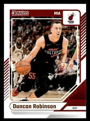 2024-25 Donruss #196 Duncan Robinson Base Miami Heat