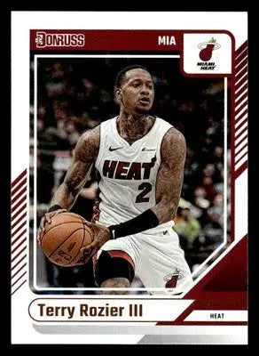 2024-25 Donruss #198 Terry Rozier III Base Miami Heat