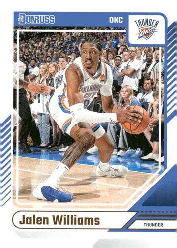 2024-25 Donruss #20 Jalen Williams NM-MT Thunder ID:81032 - Basketball Card Single