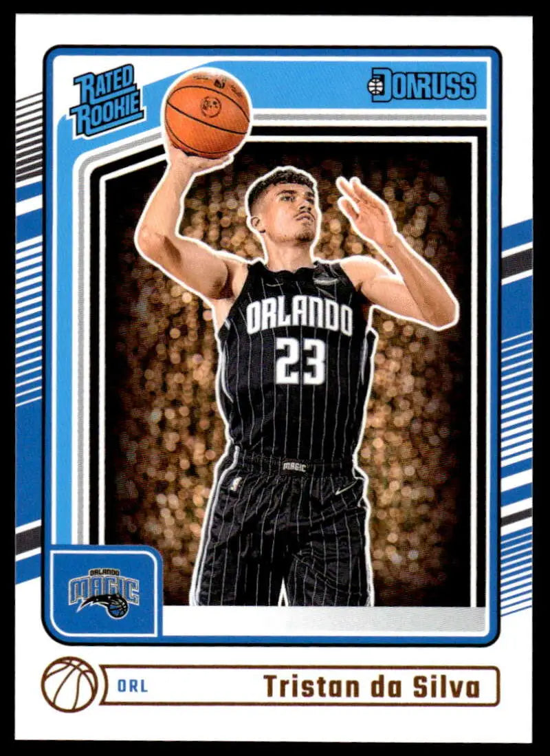 2024-25 Donruss #203 Tristan da Silva NM-MT RC Rookie Magic ID:81133 - Basketball Card Single