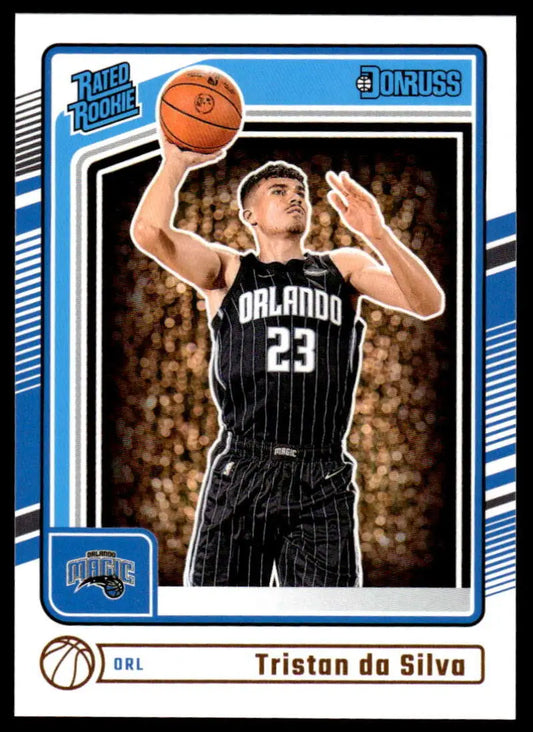 2024-25 Donruss #203 Tristan da Silva NM-MT RC Rookie Magic ID:81133 - Basketball Card Single