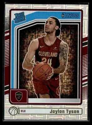 2024-25 Donruss #206 Jaylon Tyson Choice RC Cleveland Cavaliers - Basketball Card Single